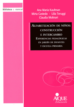 ALFABETIZACIÓN DE NIÑOS CONSTRUCCIÓN E INTERCAMBIO EXPERIENCIAS PEDAGÓGICAS EN JARDÍN DE INFANTES Y