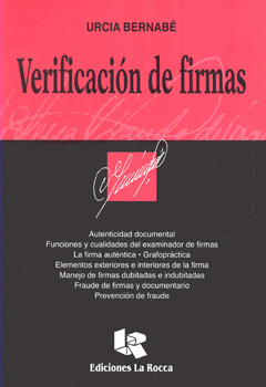 VERIFICACION DE FIRMAS