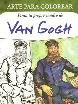 VAN GOGH ARTE PARA COLOREAR