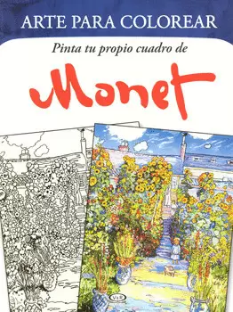 MONET ARTE PARA COLOREAR