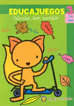 EDUCAJUEGOS 3 CALCULAR LEER ESCRIBIR 7-8 AÑOS
