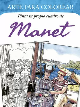 MANET ARTE PARA COLOREAR