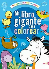MI LIBRO GIGANTE PARA COLOREAR: AZUL