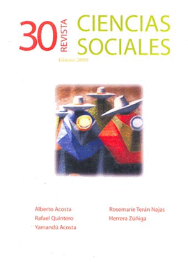 REVISTA CIENCIAS SOCIALES NO 30 FEBRERO 2009