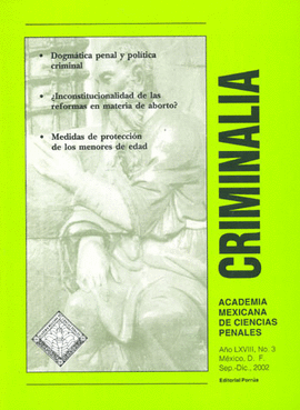 CRIMINALIA AÑO 68 #3