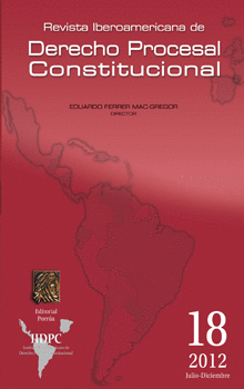 REVISTA IBEROAMERICANA DE DERECHO PROCESAL CONSTITUCIONAL 18