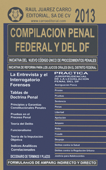 COMPILACIÓN PENAL FEDERAL Y DEL DF 2013
