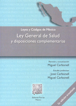 LEY GENERAL DE SALUD Y DISPOSICIONES COMPLEMENTARIAS