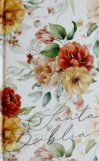 RVR 1960 TAPA DURA TAMANO MANUAL FLORES ROSADAS NOMBRES DE DIOS