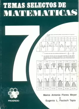 TEMAS SELECTOS DE MATEMATICAS 7