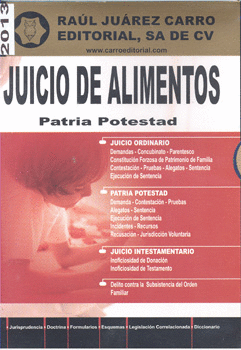 JUICIO DE ALIMENTOS 2013
