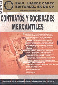CONTRATOS Y SOCIEDADES MERCANTILES 2013